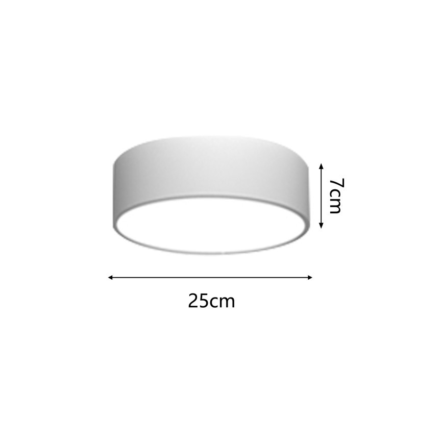 Immax NEO 07204L - LED Dimmable ceiling light RONDATE LED/18W/230V 3000-6000K white Tuya + remote control