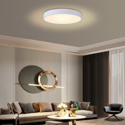 Immax NEO 07206L - LED Dimmable ceiling light RONDATE LED/53W/230V white Tuya + remote control
