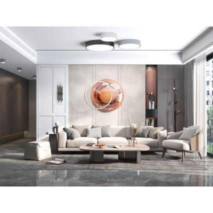 Immax NEO 07206L - LED Dimmable ceiling light RONDATE LED/53W/230V white Tuya + remote control