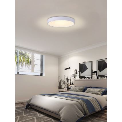 Immax NEO 07206L - LED Dimmable ceiling light RONDATE LED/53W/230V white Tuya + remote control