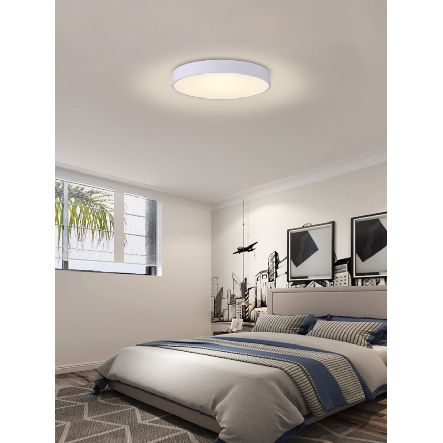 Immax NEO 07206L - LED Dimmable ceiling light RONDATE LED/53W/230V white Tuya + remote control