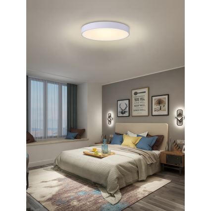 Immax NEO 07206L - LED Dimmable ceiling light RONDATE LED/53W/230V white Tuya + remote control