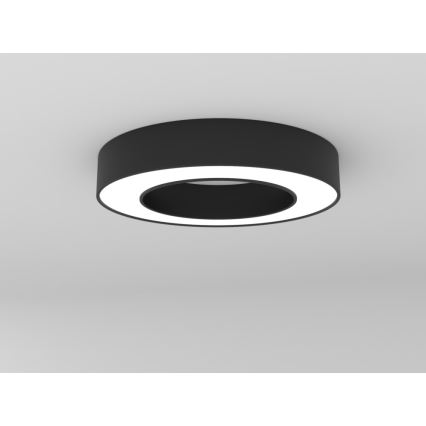 Immax NEO 07209L - LED Dimmable ceiling light PASTEL LED/53W/230V 60 cm black Tuya + remote control