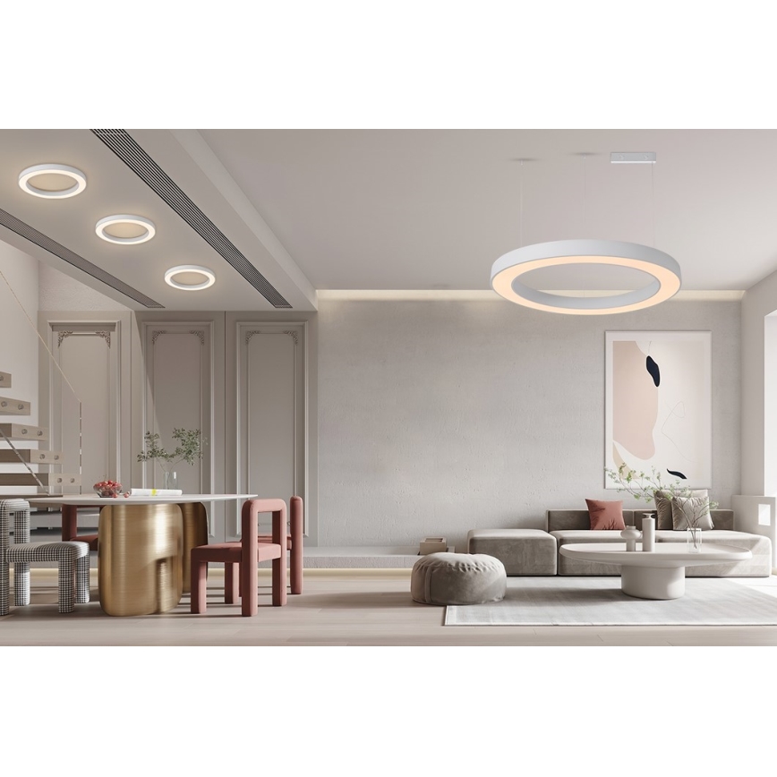 Immax NEO 07212L - LED Dimmable light PASTEL LED/53W/230V white Tuya + remote control