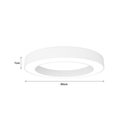 Immax NEO 07212L - LED Dimmable light PASTEL LED/53W/230V white Tuya + remote control