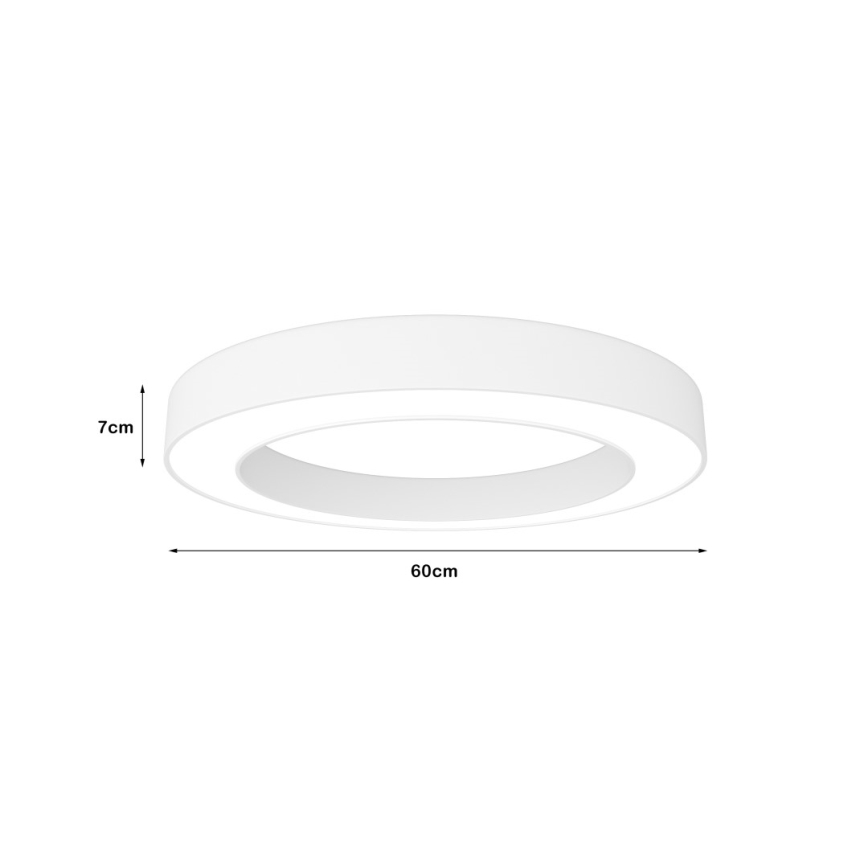 Immax NEO 07212L - LED Dimmable light PASTEL LED/53W/230V white Tuya + remote control