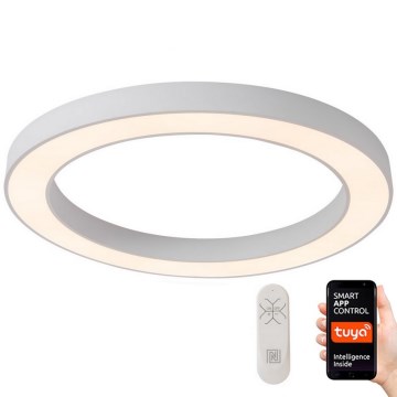 Immax NEO 07213L - LED Dimmable ceiling light PASTEL LED/68W/230V 95 cm white Tuya + remote control