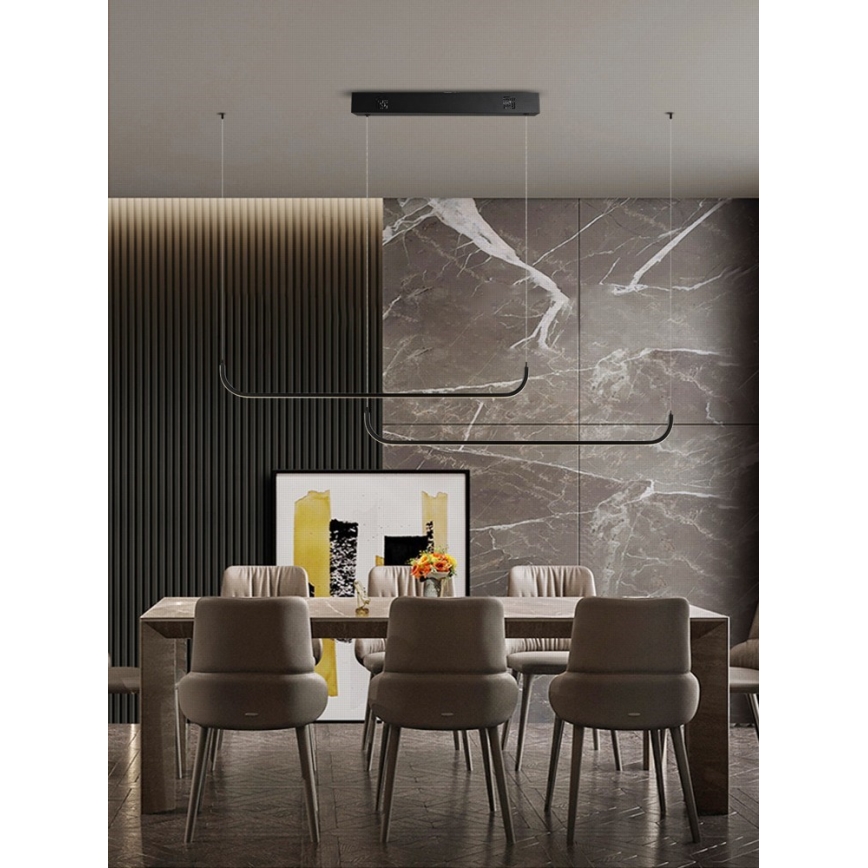 Immax NEO 07222L - LED Dimmable chandelier on a string NEO LITE PATTINI LED/56W/230V 2700-6500K Wi-Fi Tuya + remote control