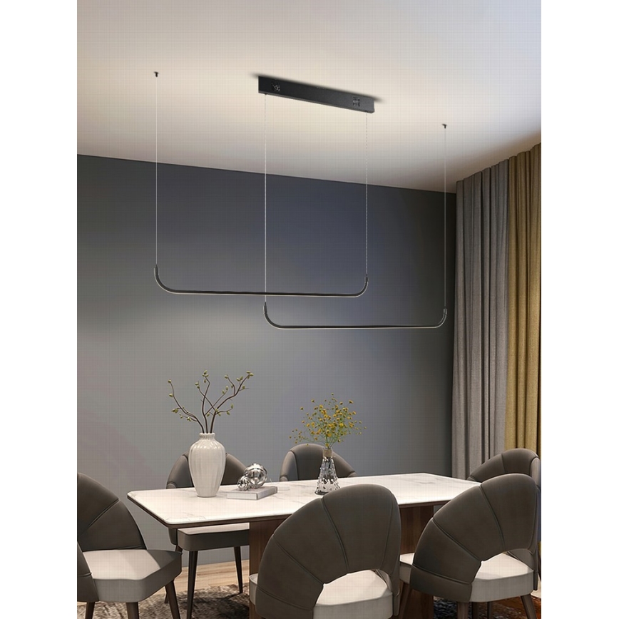 Immax NEO 07226L - LED Dimmable chandelier on a string PATTINI LED/53W/230V Tuya + remote control