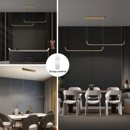 Immax NEO 07228L - LED Dimmable chandelier on a string PATTINI LED/53W/230V Tuya + remote control