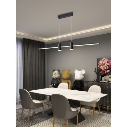 Immax NEO 07230L - LED Dimmable chandelier on a string NEO LITE ESTRELAS LED/30W/230V 2700-6500K Wi-Fi Tuya + remote control