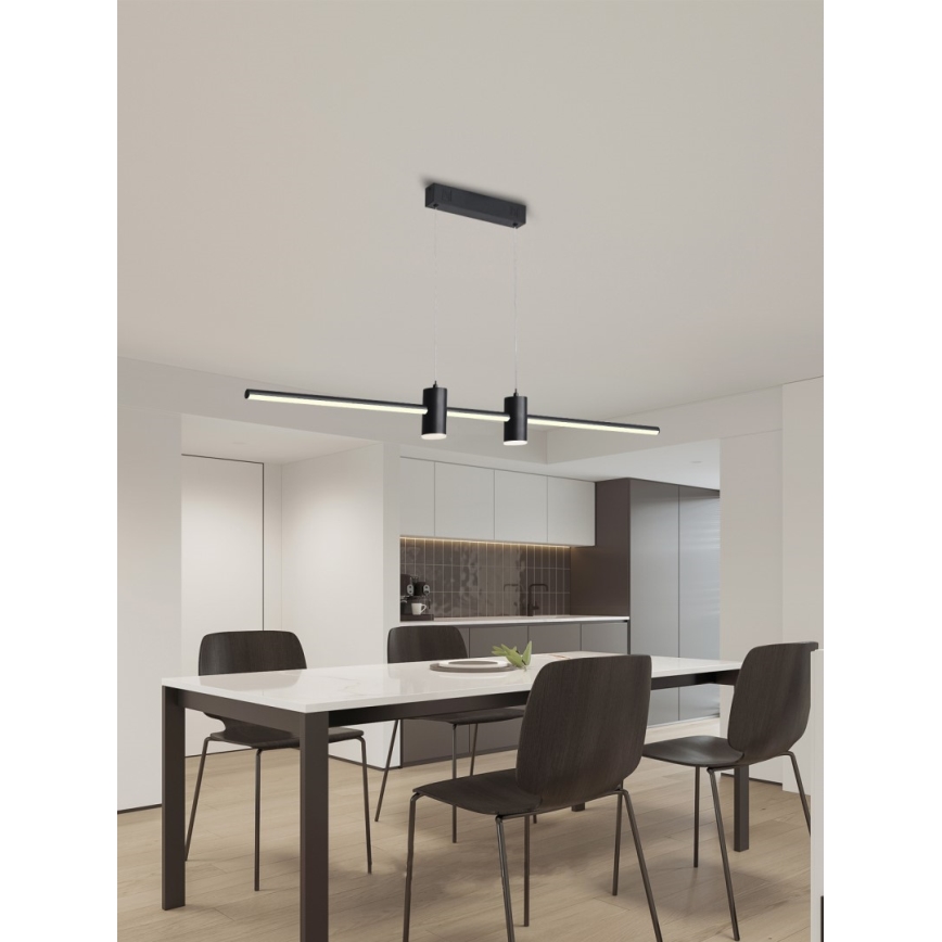 Immax NEO 07230L - LED Dimmable chandelier on a string NEO LITE ESTRELAS LED/30W/230V 2700-6500K Wi-Fi Tuya + remote control