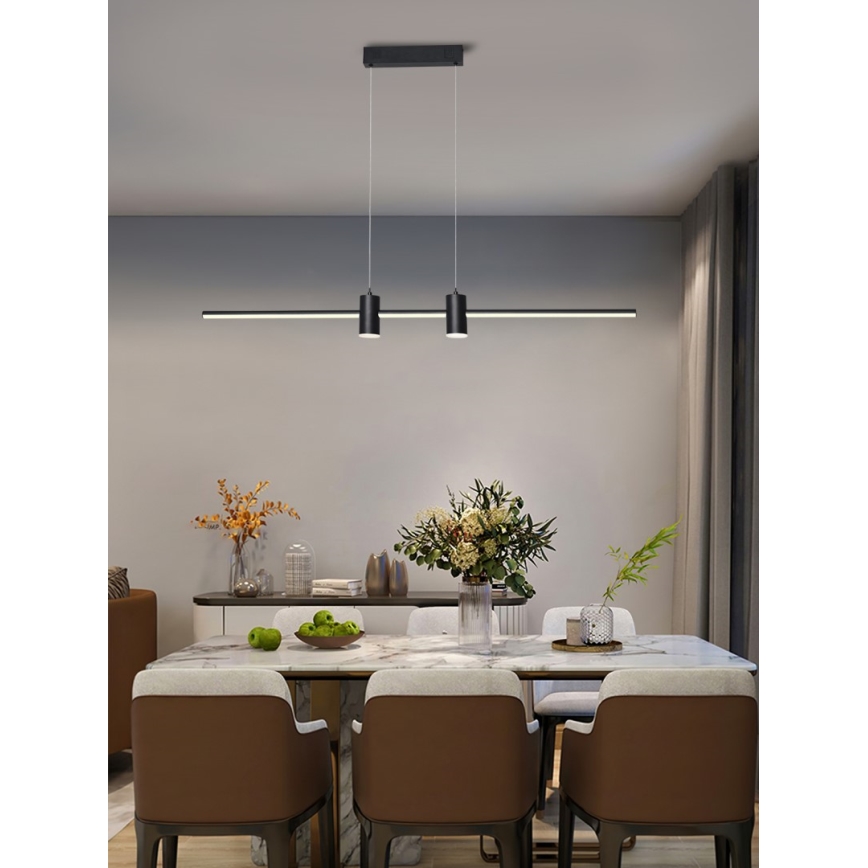 Immax NEO 07230L - LED Dimmable chandelier on a string NEO LITE ESTRELAS LED/30W/230V 2700-6500K Wi-Fi Tuya + remote control