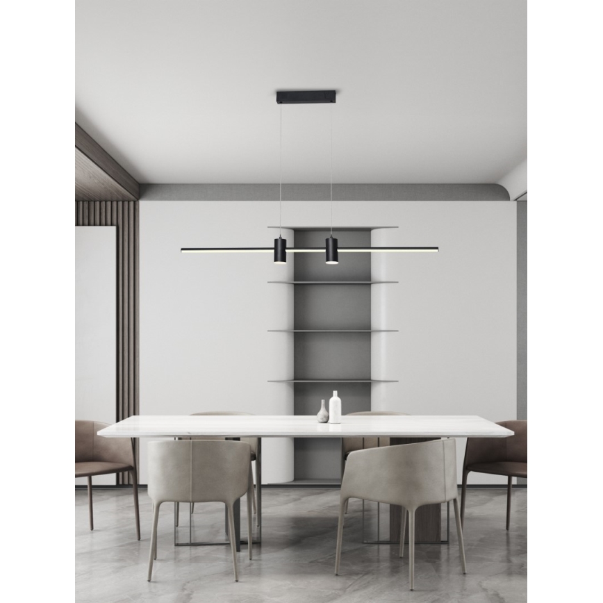 Immax NEO 07230L - LED Dimmable chandelier on a string NEO LITE ESTRELAS LED/30W/230V 2700-6500K Wi-Fi Tuya + remote control