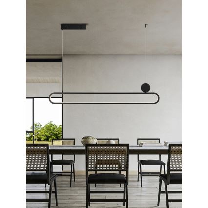 Immax NEO 07231L - LED Dimmable chandelier on a string NEO LITE OVALE LED/50W/230V 2700-6500K Wi-Fi Tuya + remote control
