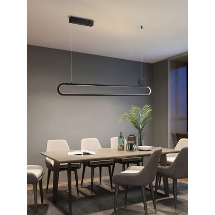 Immax NEO 07231L - LED Dimmable chandelier on a string NEO LITE OVALE LED/50W/230V 2700-6500K Wi-Fi Tuya + remote control