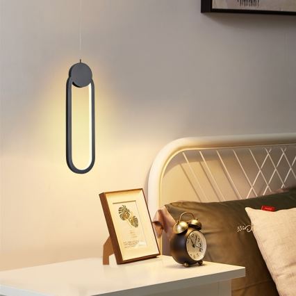 Immax NEO 07232L - LED Dimmable chandelier on a string NEO LITE OVALE LED/22W/230V 2700-6500K Wi-Fi Tuya + remote control