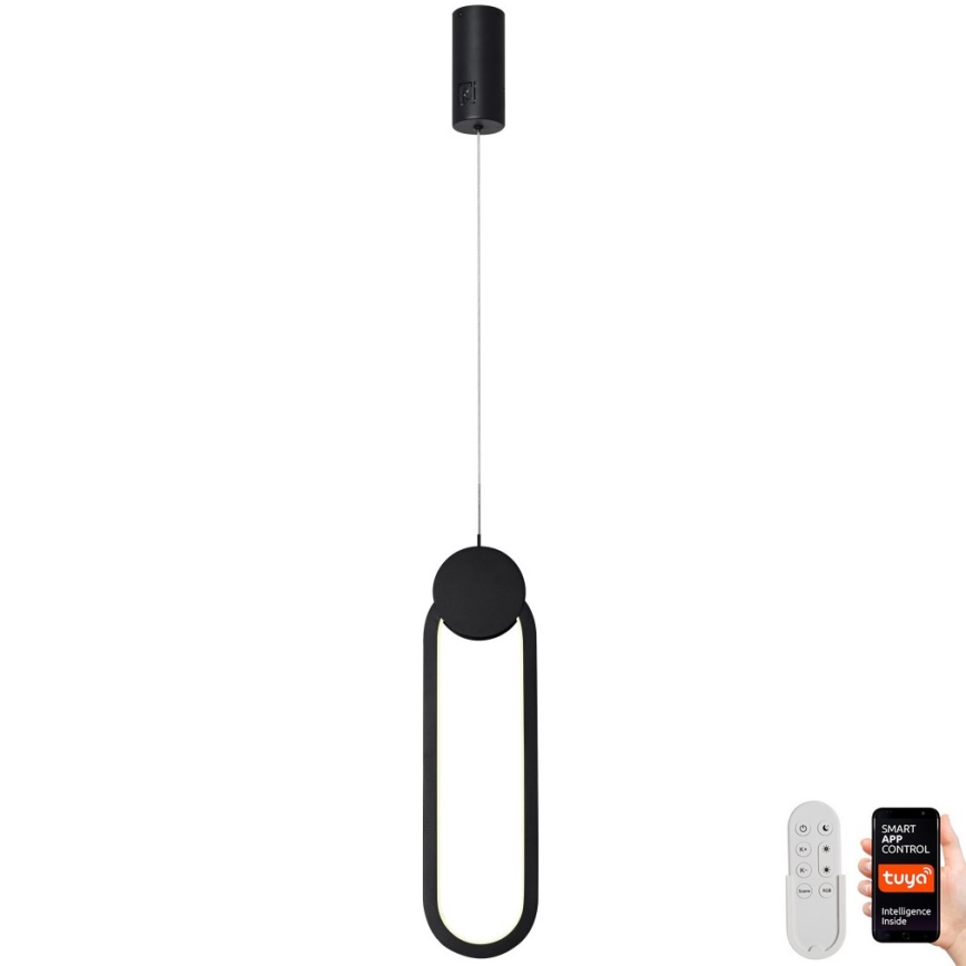 Immax NEO 07232L - LED Dimmable chandelier on a string NEO LITE OVALE LED/22W/230V 2700-6500K Wi-Fi Tuya + remote control