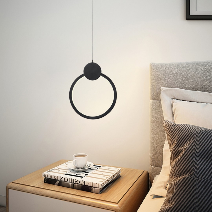 Immax NEO 07233L - LED Dimmable chandelier on a string NEO LITE OVALE LED/18W/230V Wi-Fi Tuya 2700-6500K + remote control