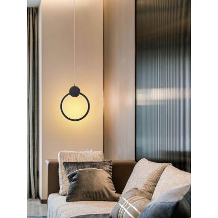 Immax NEO 07233L - LED Dimmable chandelier on a string NEO LITE OVALE LED/18W/230V Wi-Fi Tuya 2700-6500K + remote control