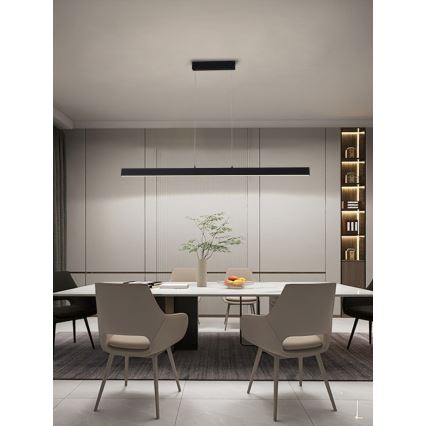 Immax NEO 07234L - LED Dimmable chandelier on a string NEO LITE TRIANGOLO LED/28W/230V Wi-Fi Tuya 2700-6500K + remote control