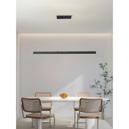 Immax NEO 07234L - LED Dimmable chandelier on a string NEO LITE TRIANGOLO LED/28W/230V Wi-Fi Tuya 2700-6500K + remote control