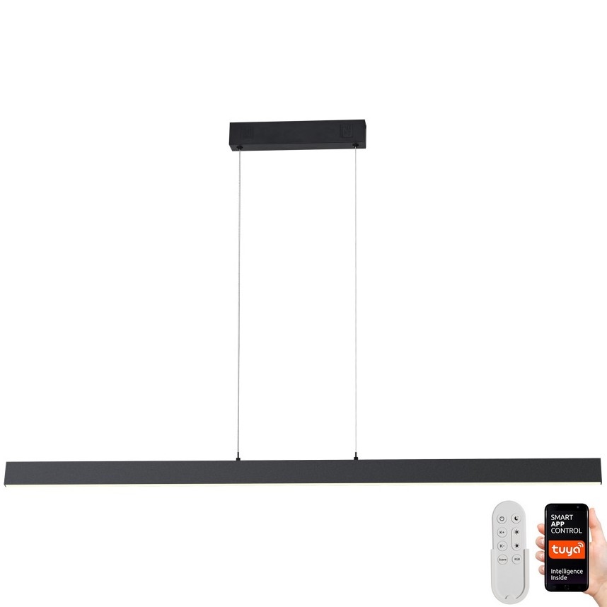 Immax NEO 07234L - LED Dimmable chandelier on a string NEO LITE TRIANGOLO LED/28W/230V Wi-Fi Tuya 2700-6500K + remote control