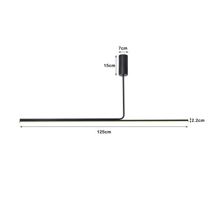 Immax NEO 07235L - LED Dimmable chandelier on a pole NEO LITE ASTA LED/28W/230V Wi-Fi Tuya 2700-6500K + remote control