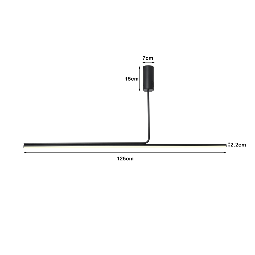 Immax NEO 07235L - LED Dimmable chandelier on a pole NEO LITE ASTA LED/28W/230V Wi-Fi Tuya 2700-6500K + remote control