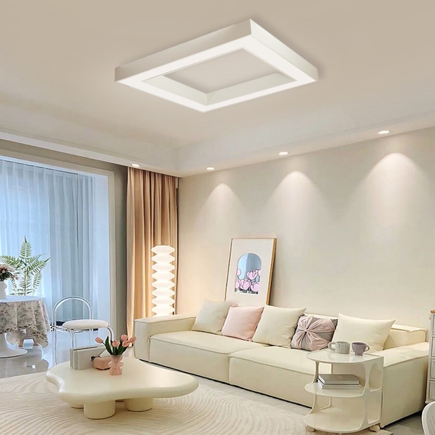 Immax NEO 07240L - LED Dimmable ceiling light CANTO LED/60W/230V 2700-6500K Tuya white