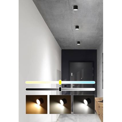 Immax NEO 07242L - RONDATE Dimmable LED Ceiling Light LED/18W/230V 11.5 cm Wi-Fi Tuya