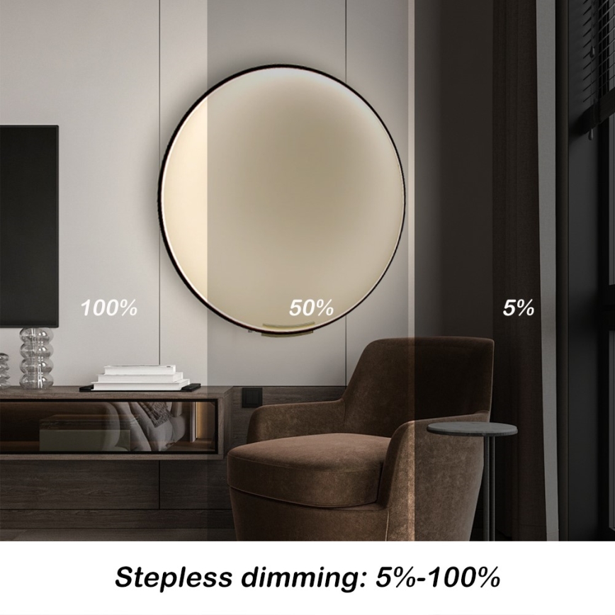 Immax NEO 07245-80 - LED Dimmable wall light FINO LED/50W/230V 2700-6500K 80 cm Tuya + remote control