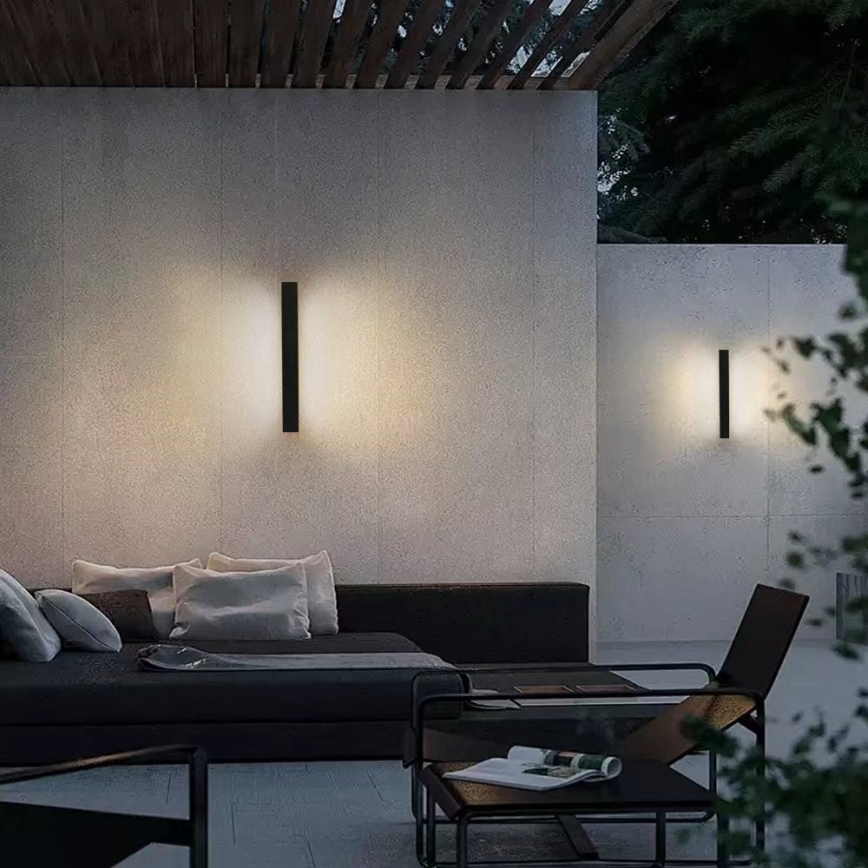 Immax NEO 07247L - LED Dimmable outdoor wall light LINK LED/40W/230V Wi-Fi Tuya IP44 + remote control