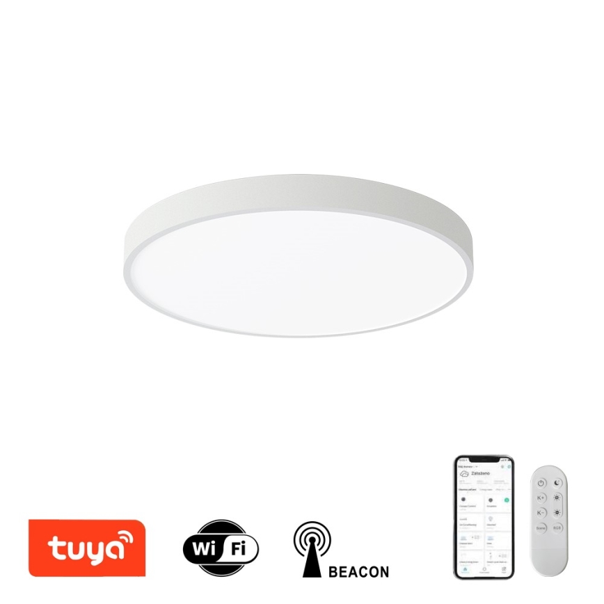 Immax NEO 07251L - LED Dimmable ceiling light NEO LITE SEMPLICI LED/36W/230V 3000-6000K Wi-Fi Tuya white + remote control