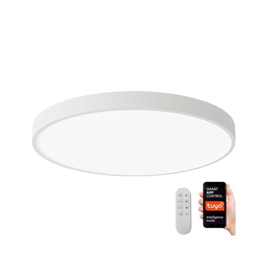 Immax NEO 07252L - LED Dimmable ceiling light NEO LITE SEMPLICI LED/48W/230V 3000-6000K Wi-Fi Tuya white + remote control