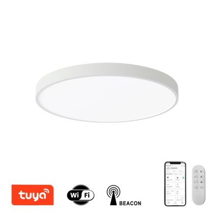 Immax NEO 07252L - LED Dimmable ceiling light NEO LITE SEMPLICI LED/48W/230V 3000-6000K Wi-Fi Tuya white + remote control