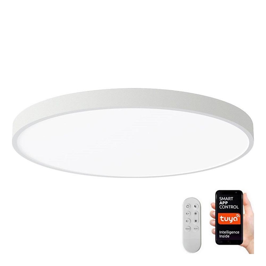 Immax NEO 07253L - LED Dimmable ceiling light NEO LITE SEMPLICI LED/60W/230V 3000-6000K Wi-Fi Tuya white + remote control
