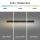 Immax NEO 07255L - LED Dimmable ceiling light NEO LITE LUNGO LED/20W/230V 3000-6000K Wi-Fi Tuya black + remote control