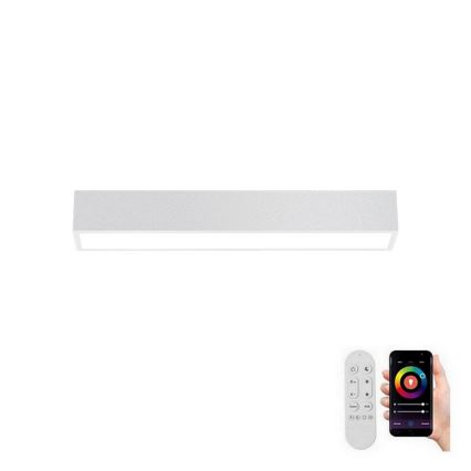 Immax NEO 07257L - LED Dimmable ceiling light NEO LITE LUNGO LED/20W/230V 3000-6000K Wi-Fi Tuya white + remote control