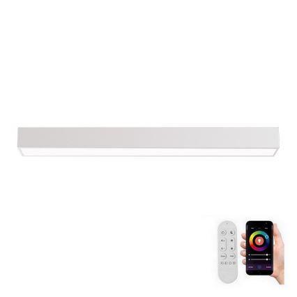 Immax NEO 07258L - LED Dimmable ceiling light NEO LITE LUNGO LED/29W/230V 3000-6000K Wi-Fi Tuya white + remote control