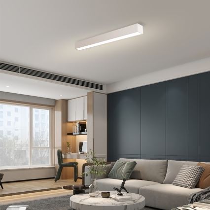 Immax NEO 07258L - LED Dimmable ceiling light NEO LITE LUNGO LED/29W/230V 3000-6000K Wi-Fi Tuya white + remote control