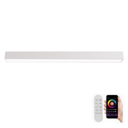 Immax NEO 07259L - LED Dimmable ceiling light NEO LITE LUNGO LED/38W/230V 3000-6000K Wi-Fi Tuya white + remote control