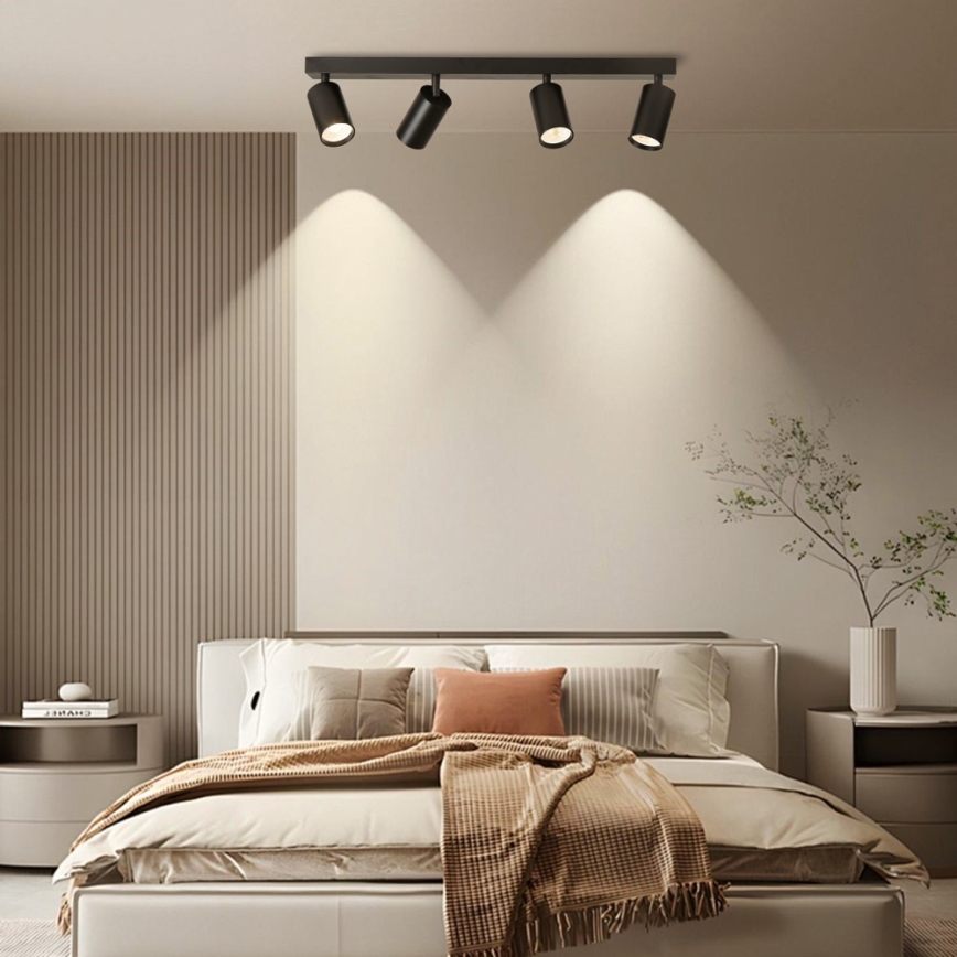 Immax NEO 07264W - LED RGB+CCT Dimmable spotlight NEO LITE PUNTO 4xGU10/6W/230V Wi-Fi Tuya
