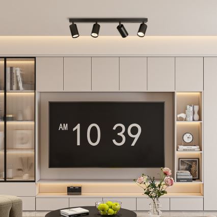 Immax NEO 07264W - LED RGB+CCT Dimmable spotlight NEO LITE PUNTO 4xGU10/6W/230V Wi-Fi Tuya