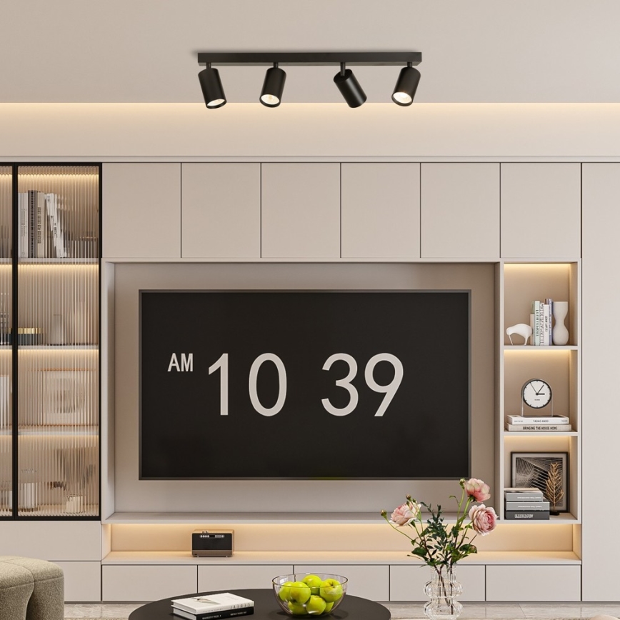 Immax NEO 07264W - LED RGB+CCT Dimmable spotlight NEO LITE PUNTO 4xGU10/6W/230V Wi-Fi Tuya
