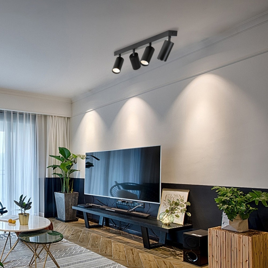 Immax NEO 07264W - LED RGB+CCT Dimmable spotlight NEO LITE PUNTO 4xGU10/6W/230V Wi-Fi Tuya