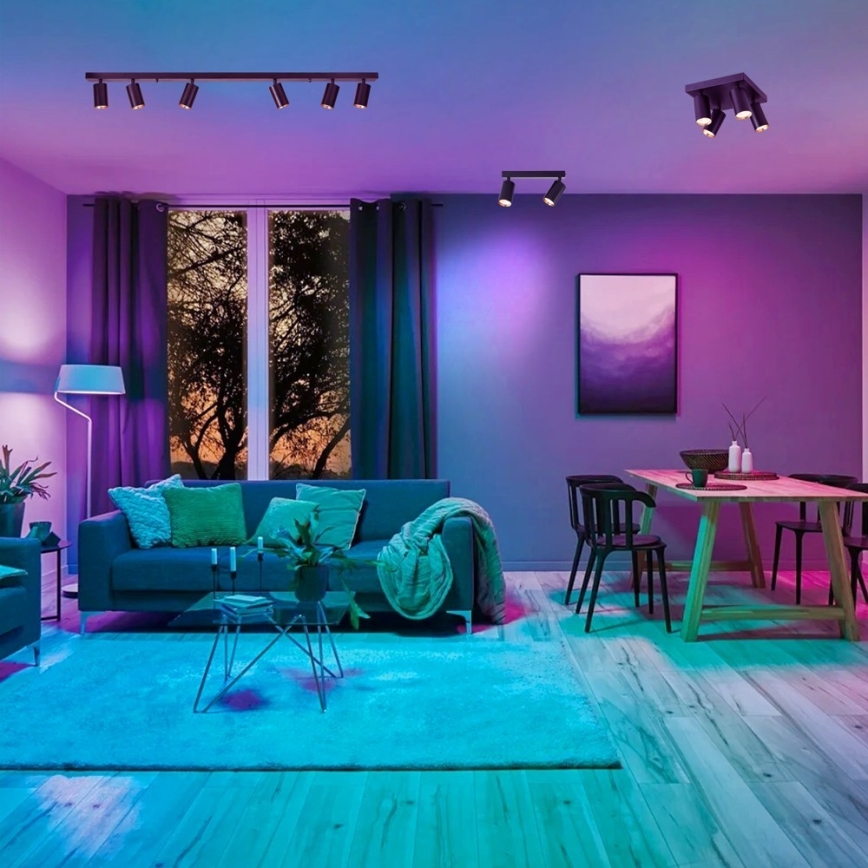 Immax NEO 07267Z - LED RGB+CCT Dimmable spotlight NEO PUNTO 4xGU10/4,8W/230V Wi-Fi Tuya