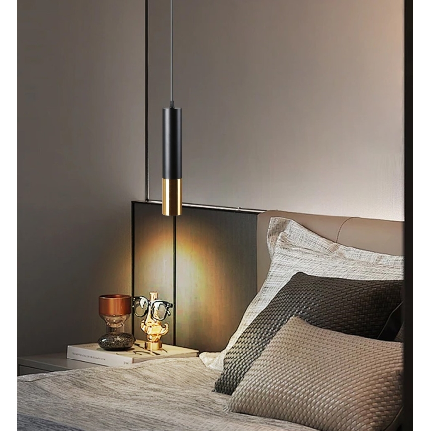 Immax NEO 07272W - LED RGB+CCT Dimmable chandelier on a string NEO LITE PUNTO 1xGU10/6W/230V Tuya