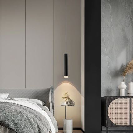 Immax NEO 07274W - LED RGB+CCT Dimmable chandelier on a string NEO LITE PUNTO 1xGU10/6W/230V Wi-Fi Tuya