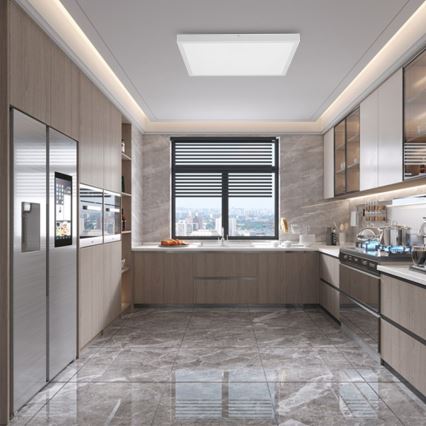 Immax NEO 07277L - LED Dimmable bathroom ceiling light NEO LITE FRAME LED/50W/230V IP44 Wi-Fi Tuya +remote control white